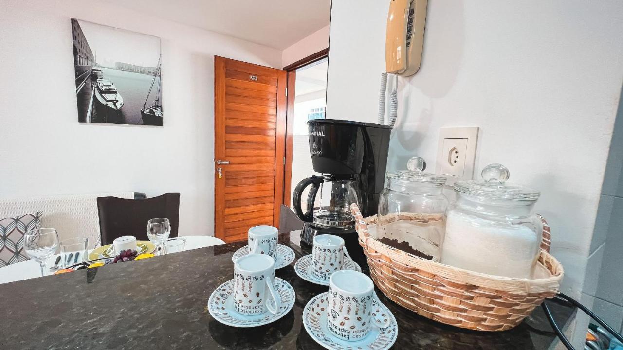 Ferienwohnung Apto Veleiros Cabo Branco Beira-Mar Pet Friendly Genius Flats João Pessoa Exterior foto