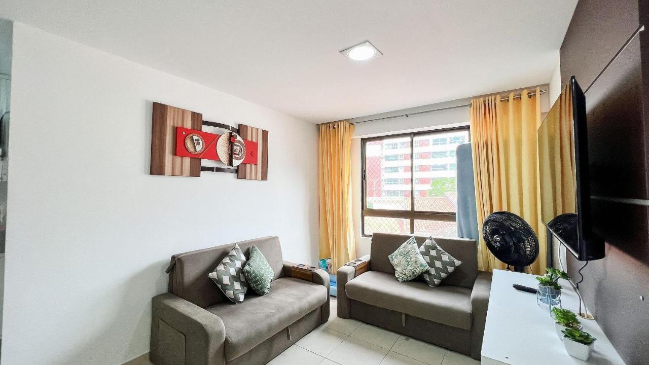 Ferienwohnung Apto Veleiros Cabo Branco Beira-Mar Pet Friendly Genius Flats João Pessoa Exterior foto